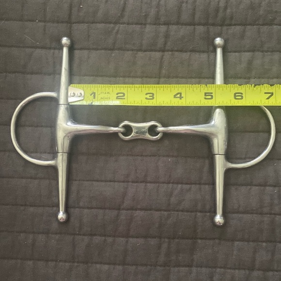Horse Bit 5” Full Cheek Snaffel EUC - Picture 2 of 2